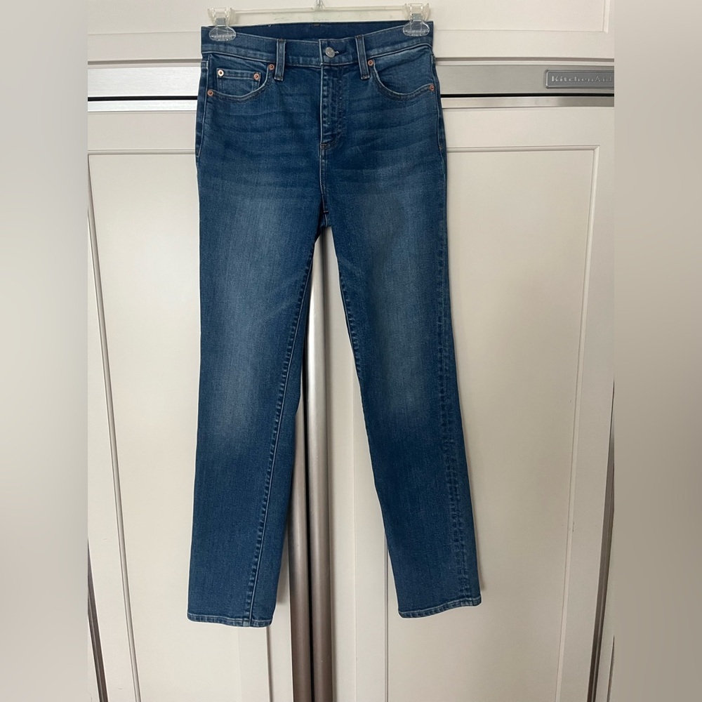 PISTOLA Monroe High Rise Cigarette Jeans in Blue - Picture 3 of 13